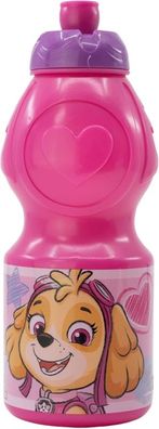 Kinder-Sportflasche 400ml Rosa PAW Patrol Girl Sketch Essence Trinkflasche