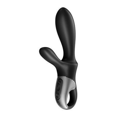 Satisfyer Heat Climax+ Analvibrator mit 39°C Erhitzungsfunktion, Schwarz