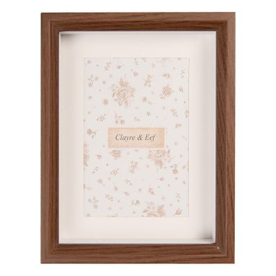 Clayre & Eef Bilderrahmen 13x18 cm Braun Holzprodukt (Gr. 15x4x20 cm / 13x18 cm)