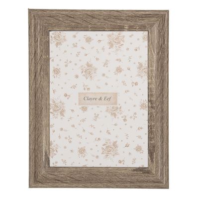 Clayre & Eef Bilderrahmen 15x20 cm Braun Holzprodukt (Gr. 20x2x25 cm / 15x20 cm)