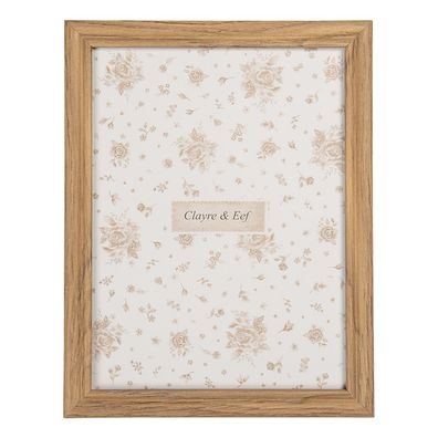 Clayre & Eef Bilderrahmen 10x15 cm Braun Holzprodukt (Gr. 12x2x17 cm / 10x15 cm)