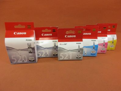 Original Canon PGI-520 / / / /-521 bk, , , , y OVP , anon ink cartridge