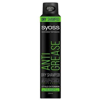 Syoss Trockenshampoo Anti-Fett fér fettiges Haar, 200ml