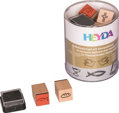 Heyda 204888483 Stempel-Set "Spirit"