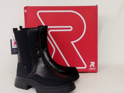 Rieker Evolution Damen Chelsea Boot schwarz