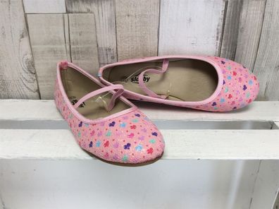 slobby Kinder Ballerina rosa mit bunten Herzchen