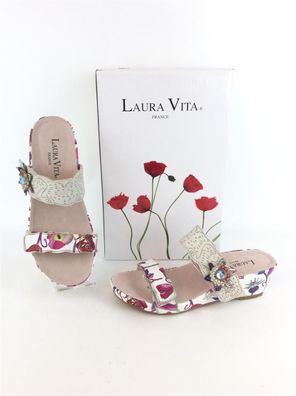 Laura Vita Pantolette beige pink