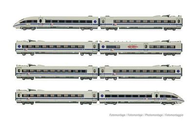 Arnold HN2527S ICE 4601 Europa blauer Streifen DB VI DC Spur N