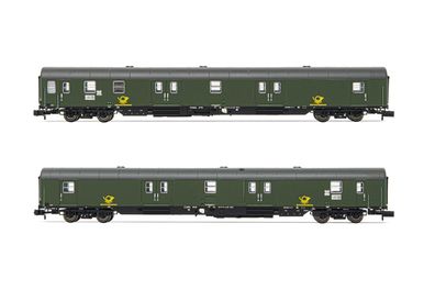 Arnold HN4417 2-tlg. Set Postwagen Post-mrz der DBP | Spur N