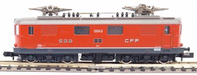 Gebrauchtes 38511023 Kato 11023 E-Lok SBB Re 4/4I 10043 rot Spur N gebraucht 1:160