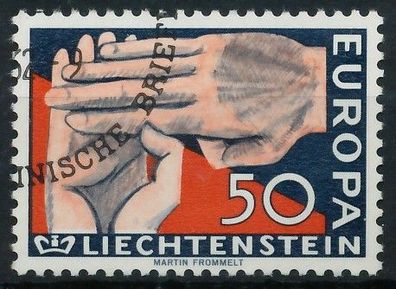 Liechtenstein 1962 Nr 418 gestempelt SB4C6E6