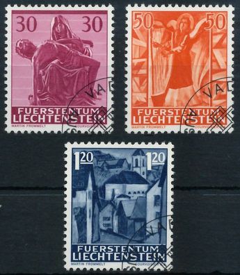 Liechtenstein 1962 Nr 424-426 gestempelt SB4C72E