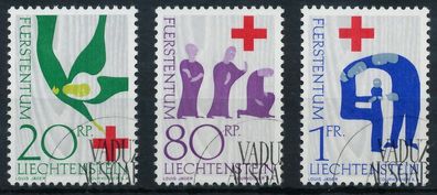 Liechtenstein 1963 Nr 428-430 gestempelt SB4C75E