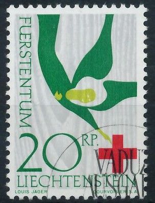 Liechtenstein 1963 Nr 428 gestempelt SB4C766