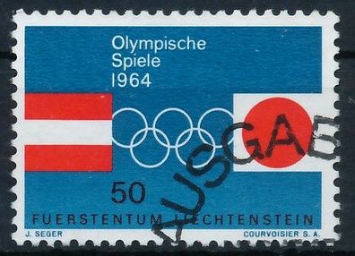 Liechtenstein 1964 Nr 437 gestempelt SB4C7D6