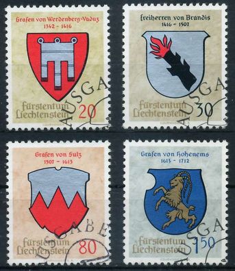 Liechtenstein 1964 Nr 440-443 gestempelt SB4C7F6