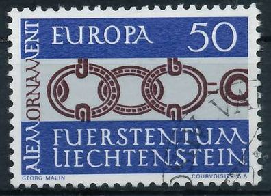 Liechtenstein 1965 Nr 454 gestempelt SB57F42