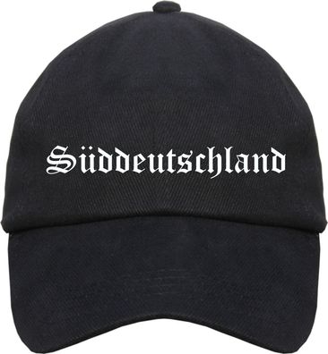 Süddeutschland Cappy - Altdeutsch bedruckt - Schirmmütze Cap - Größe: