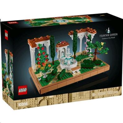 Lego® Icons Botanical 10359 Springbrunnengarten - neu, ovp