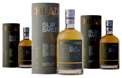 3 x Bruichladdich Islay Barley Single Malt Scotch Whisky – 2013