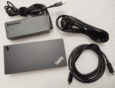 Lenovo ThinkPad USB-C Dock 40A9 FRU:03X7194 2M. Kompatible USB-C Kabel + Stromkabel