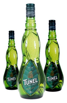 3 x Tunel - Hierbas Secas trockener Kräuterlikör aus Mallorca