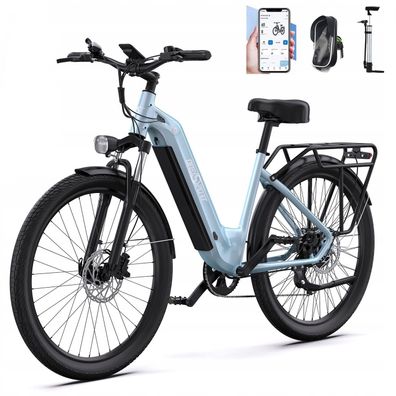 Elektrofa Cityrad OT05 City-Ebike, leichter Alu-Rahmen, Pedelec mit Bluetoothfunktion