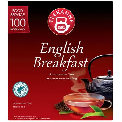 Teekanne Tee English Breakfast 7025 100St