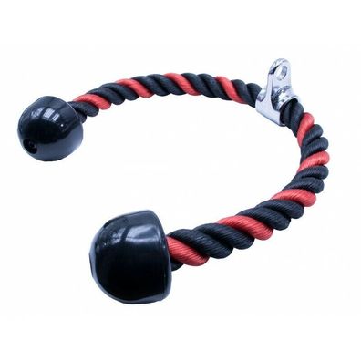 POWER SYSTEM-TRICEPS ROPE DOUBLE GRIP Trizepsseil Trizepstau 60cm Bizeps Zughilf