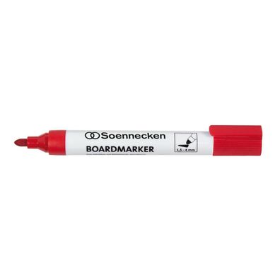 Soennecken Boardmarker 3120 15-4mm Rundspitze rot