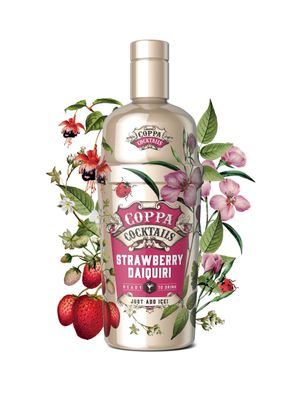 Coppa Cocktails - Strawberry Daiquiri 0,7L 10% Vol. Ready to drink Cocktail - [