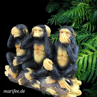 Die Drei Affen, nichts sehen, nichts hören, nichts sagen Art.-Nr. 11133