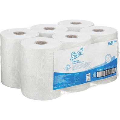 Scott Papierhandtuch Control 6623 1lagig 165m 6 Rl./Pack