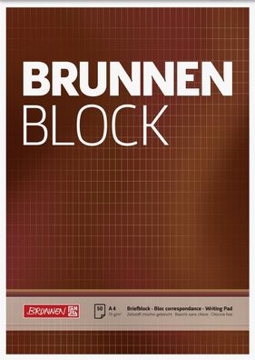 Brunnen 1052729 Block "BRUNNEN-Block" A4 rautiert
