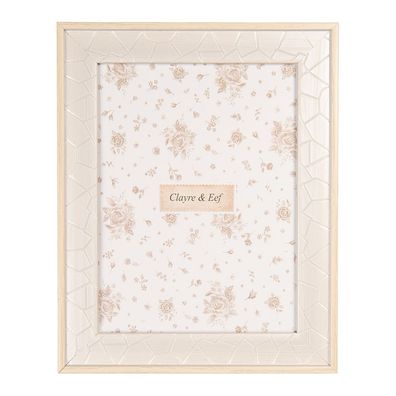 Clayre & Eef Bilderrahmen 13x18 cm Beige Kunststoff Glas (Gr. 18x2x23 cm / 13x18 cm)