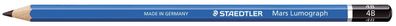 Staedtler® 100-4B Bleistift Mars® Lumograph® - 4B, blau