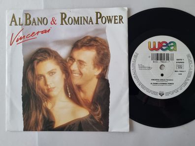 Al Bano & Romina Power - Vincerai 7'' Vinyl Germany