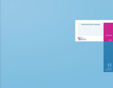 König & Ebhardt 86-17159 Amerikanisches Journal mit Kopfleiste - 420 x 297 mm, 15