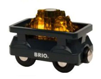 Goldwaggon mit Licht (BRIO)