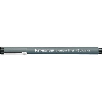 Staedtler 308 C2-9 Pigmentliner schwarz Keilspitze 0,3 - 3,00 mm(S)