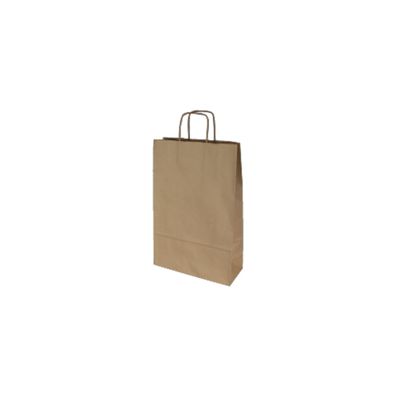 Papiertragetasche PT004 Kordel 240x100x360mm 90g br 250St