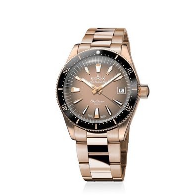 Edox - 80131 37RNM VDBEI - Armbanduhr - Unisex - Automatik - Skydiver 38 Date