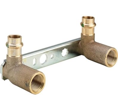 Viega Montageeinheit mit SC Sanpress 2221.1 in 15 x Rp1/2 x 45x80/150mm Sibr