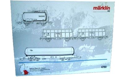 Märklin 4790 - Regional-Wagen-Set " Bayern " - HO - 1:87 - Originalverpackung