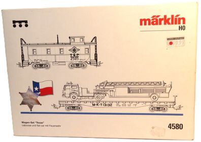 Märklin 4580 - Wagen-Set "Texas" - HO - 1:87 - Originalverpackung