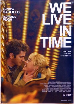 We live in Time - Original Kinoplakat A1 - Andrew Garfield Florence Pugh - Filmposter