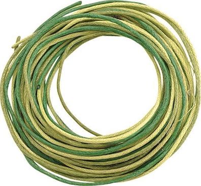 KNORR prandell 212290542 Wachskordel-Mix 3 x 1,70 m Ø 1 mm lindgrün, hellgrün, grün