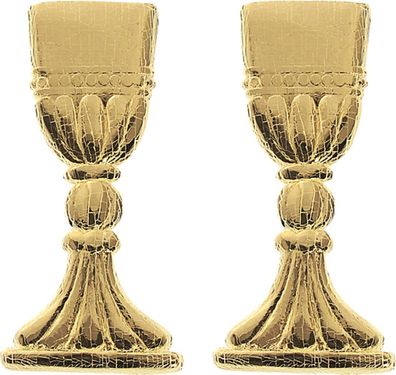 KNORR prandell 218306281 Wachskelch 33 x 15 mm goldfarben