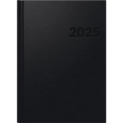 Brunnen Buchkalender 1078160905 A4 1W/2S sw