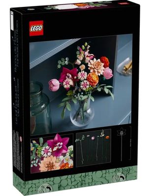 Lego Botanicals Schöne Rosafarbene Blumenstrauß (10342)